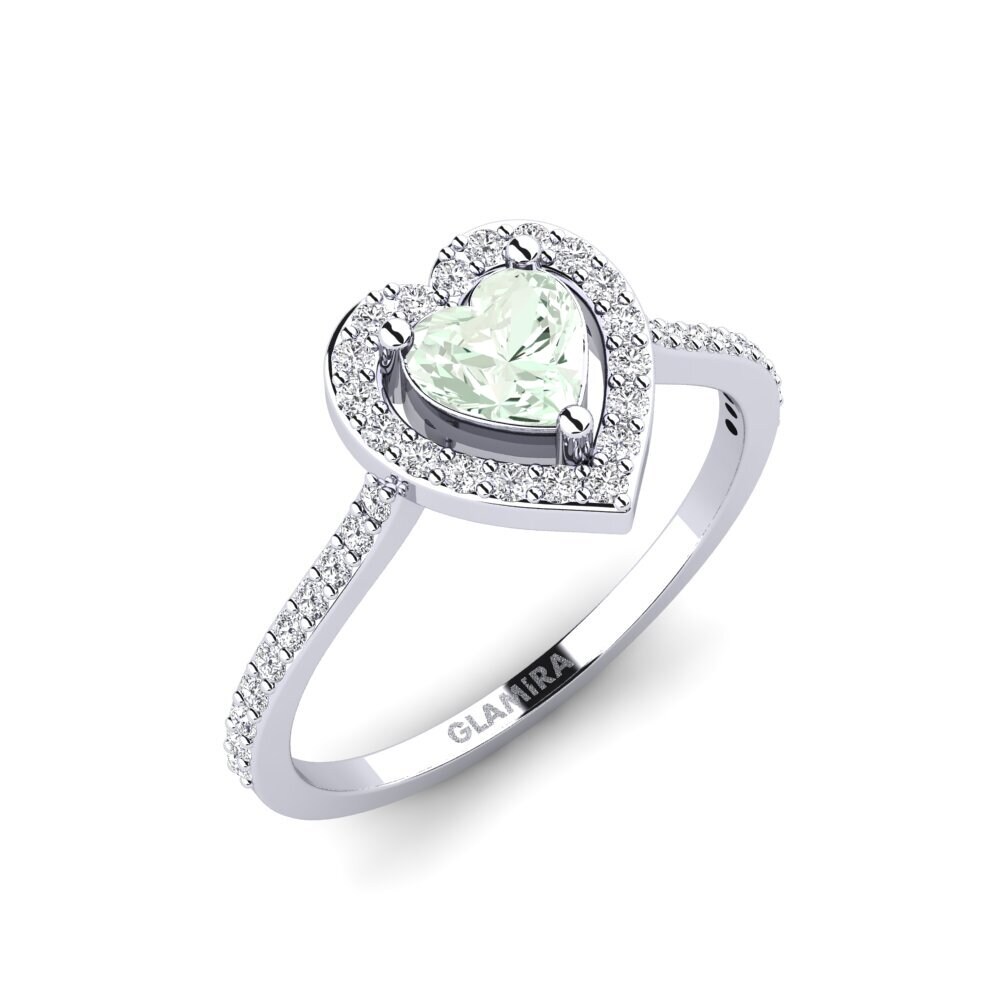 Green Amethyst Ring Zurgena