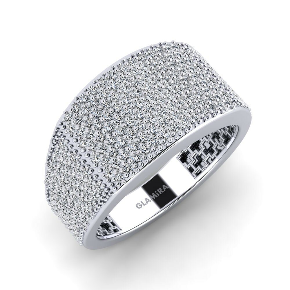 Diamante Swarovski Anel masculino Attaf