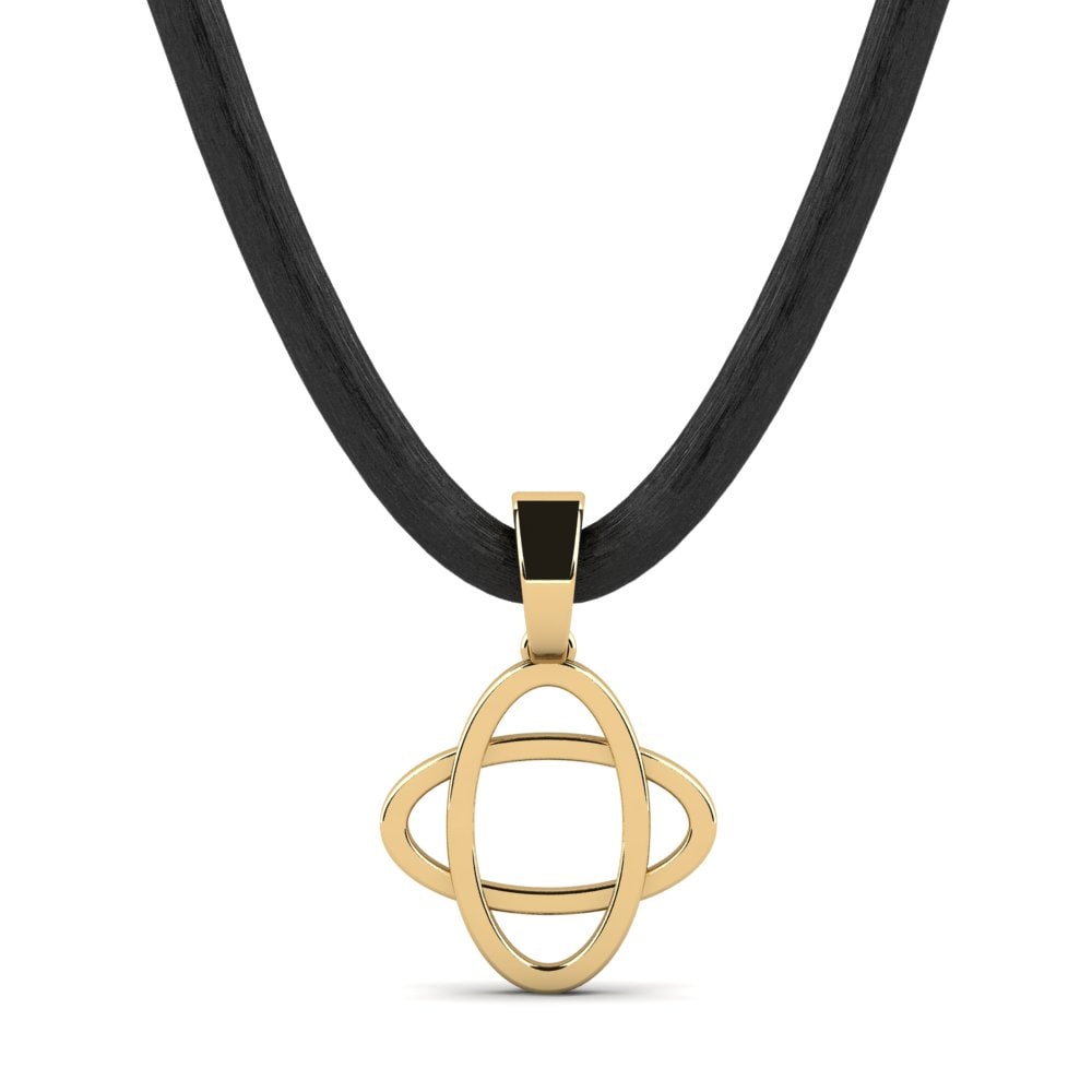Or Jaune 9k Pendentif pour homme Bogdana