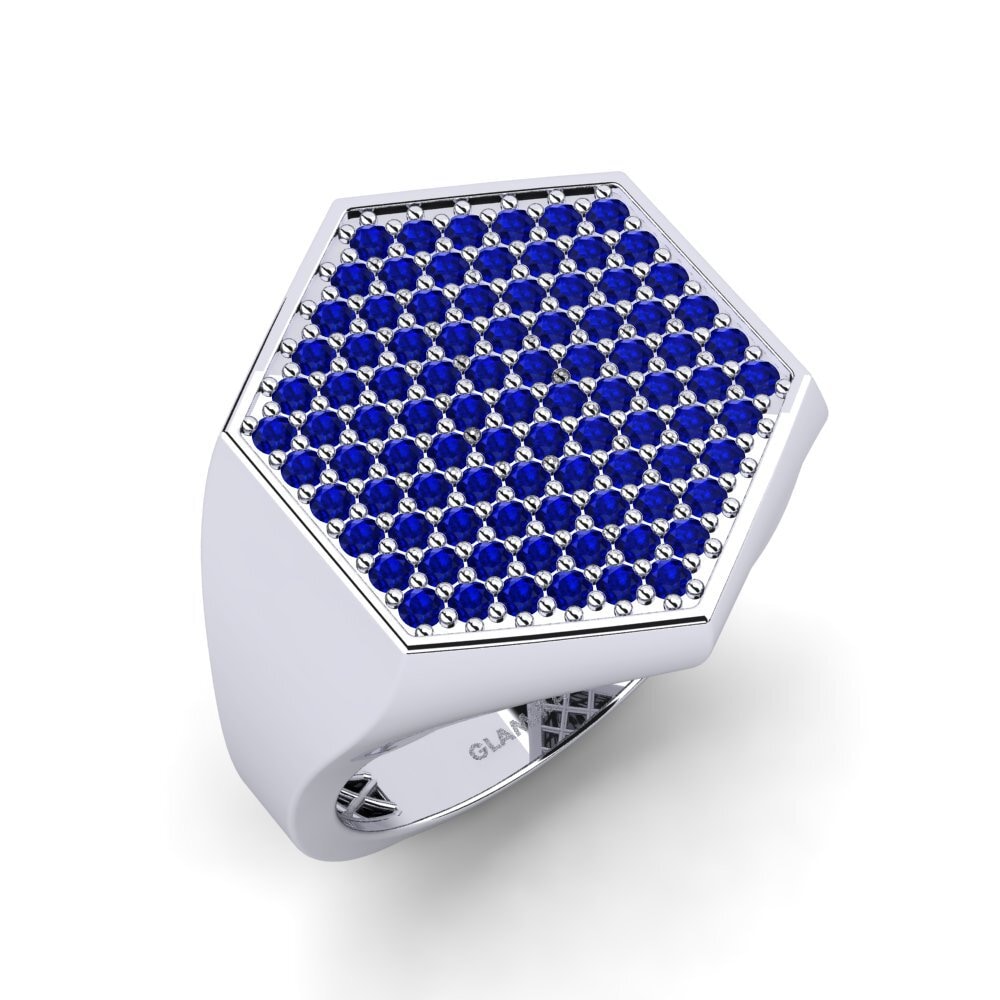 Saphir Herrenring Hami