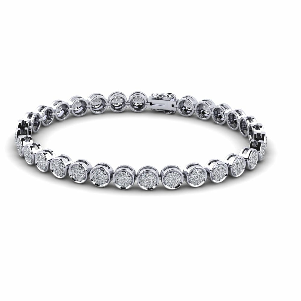 18k White Gold Men's Bracelet Vrombissant