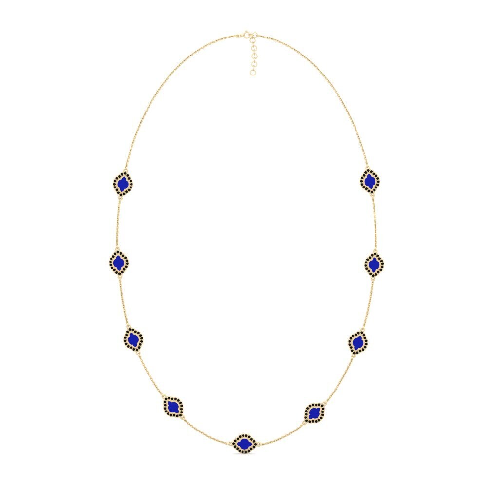 Diamante Negro Collar de Mujer Hidd