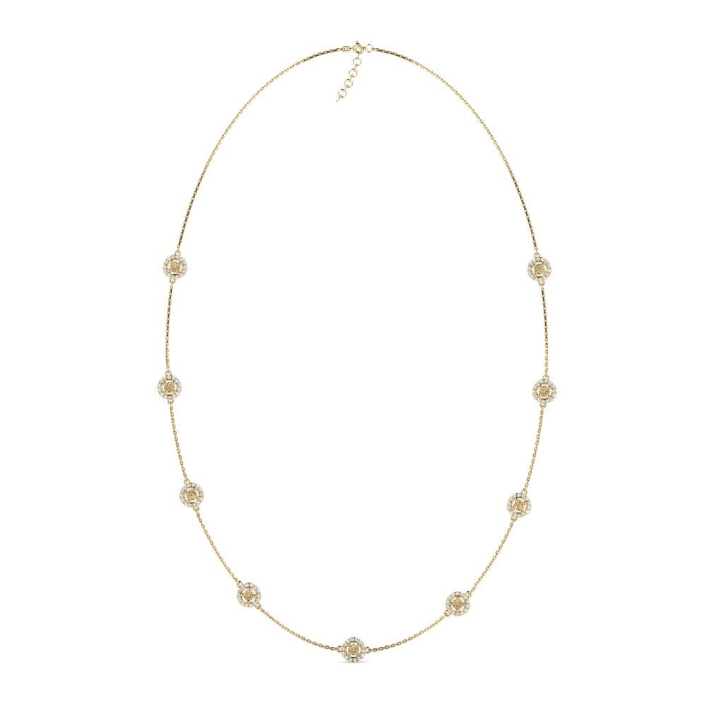 Brown Diamond Women's Necklace Hste