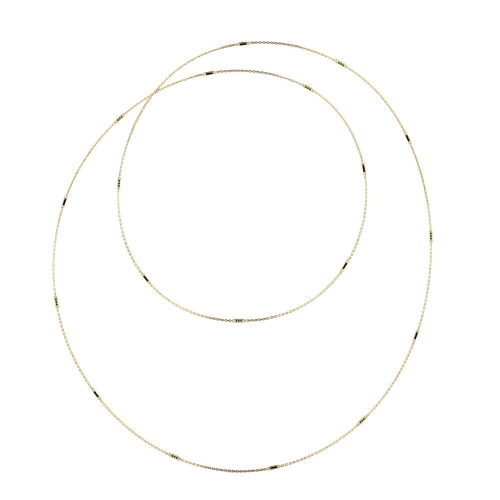 Green Zirconia Women's Necklace Pyren