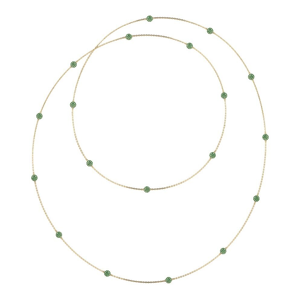 Green Zirconia Women's Necklace Rostr
