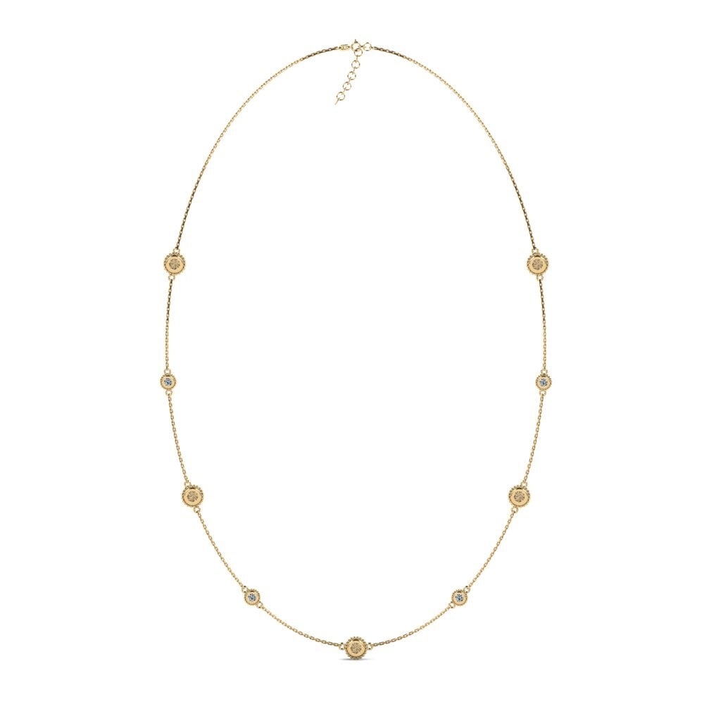 Brown Diamond Women's Necklace Singo