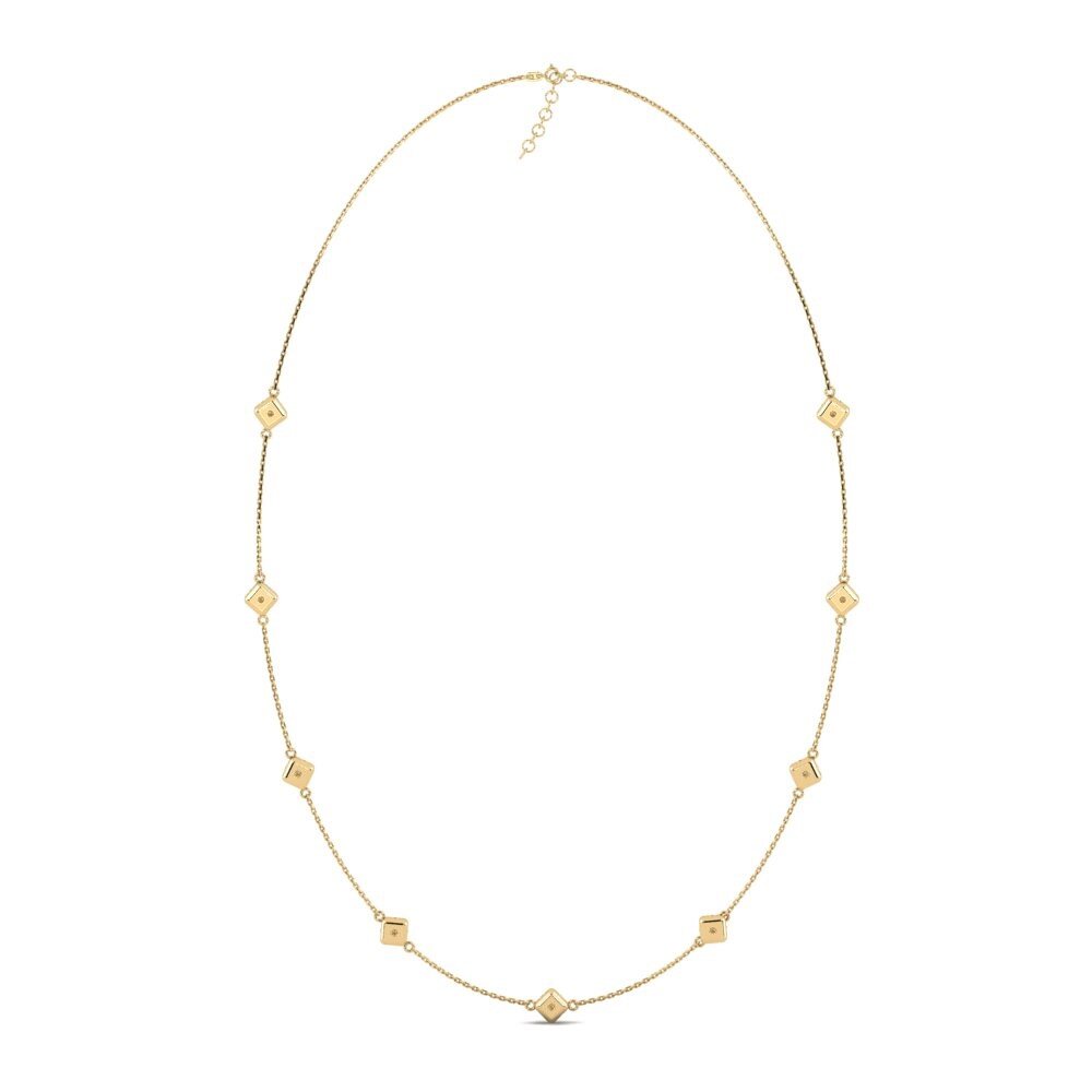 Brown Diamond Women's Necklace Syfiges