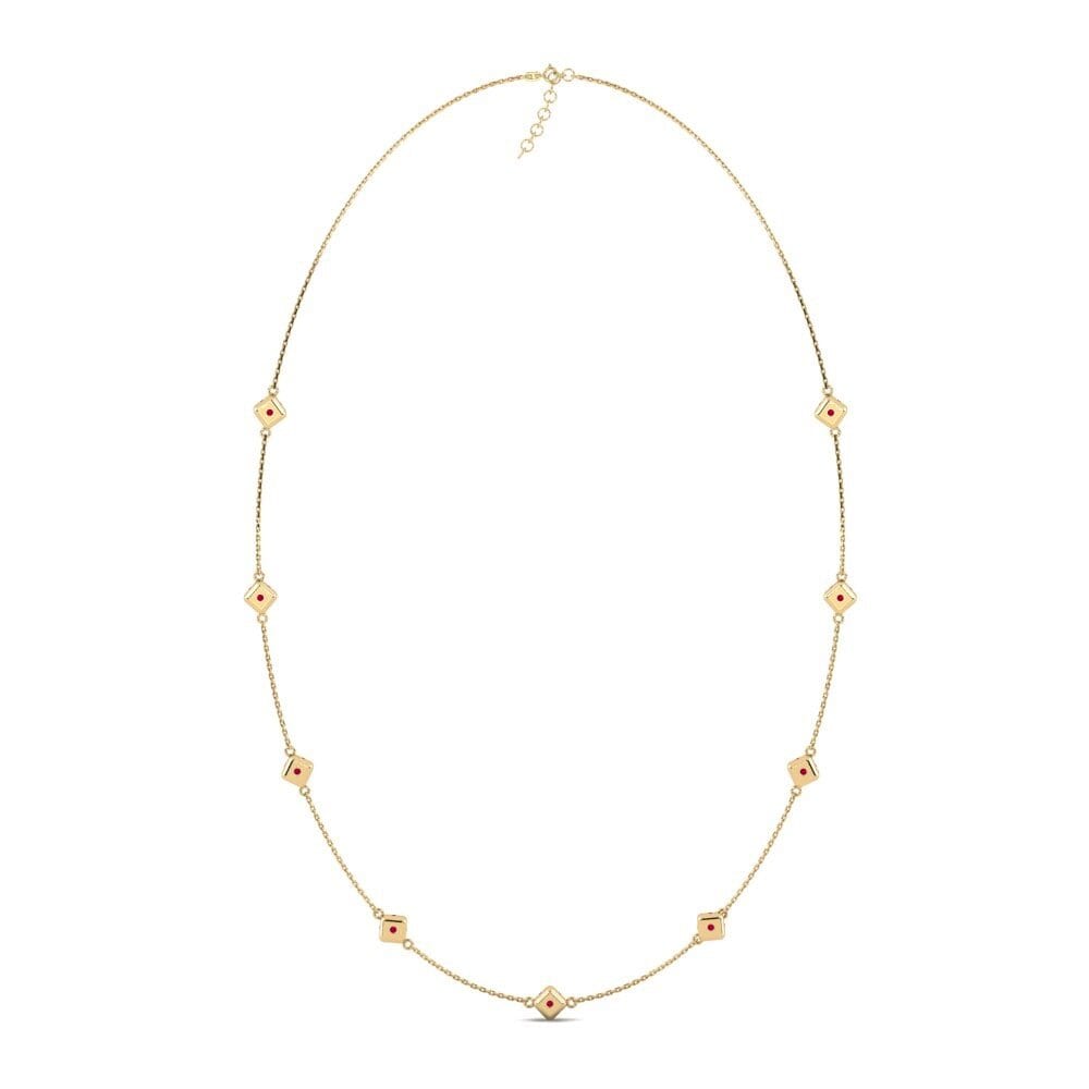 Ruby Women's Necklace Syfiges