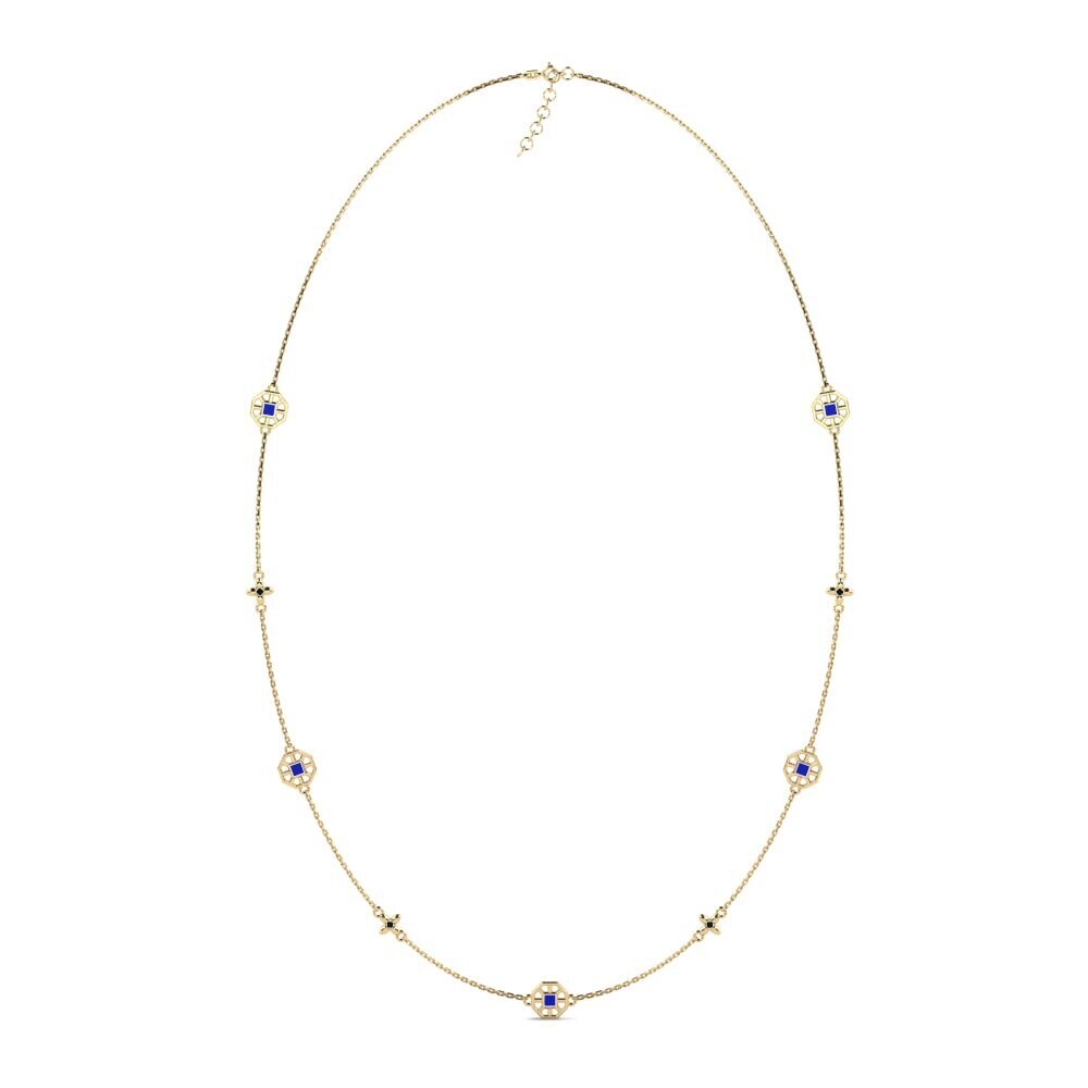 Diamante Negro Collar de Mujer Windea