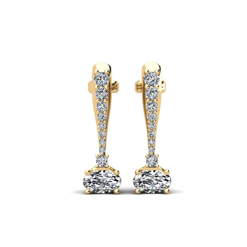 Oval Women's Earring Bujteros