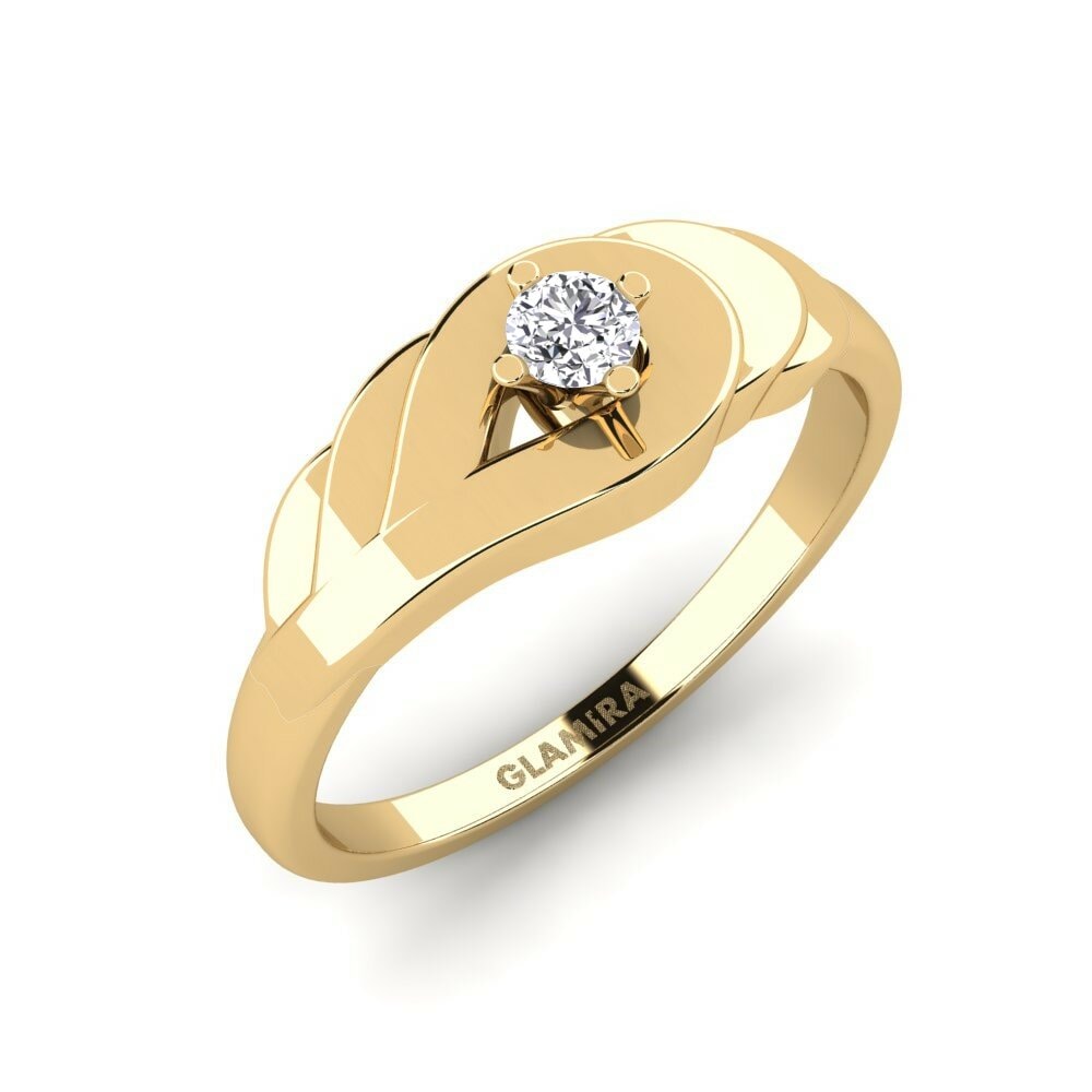 Moissanite Verlovingsring Inappropriate