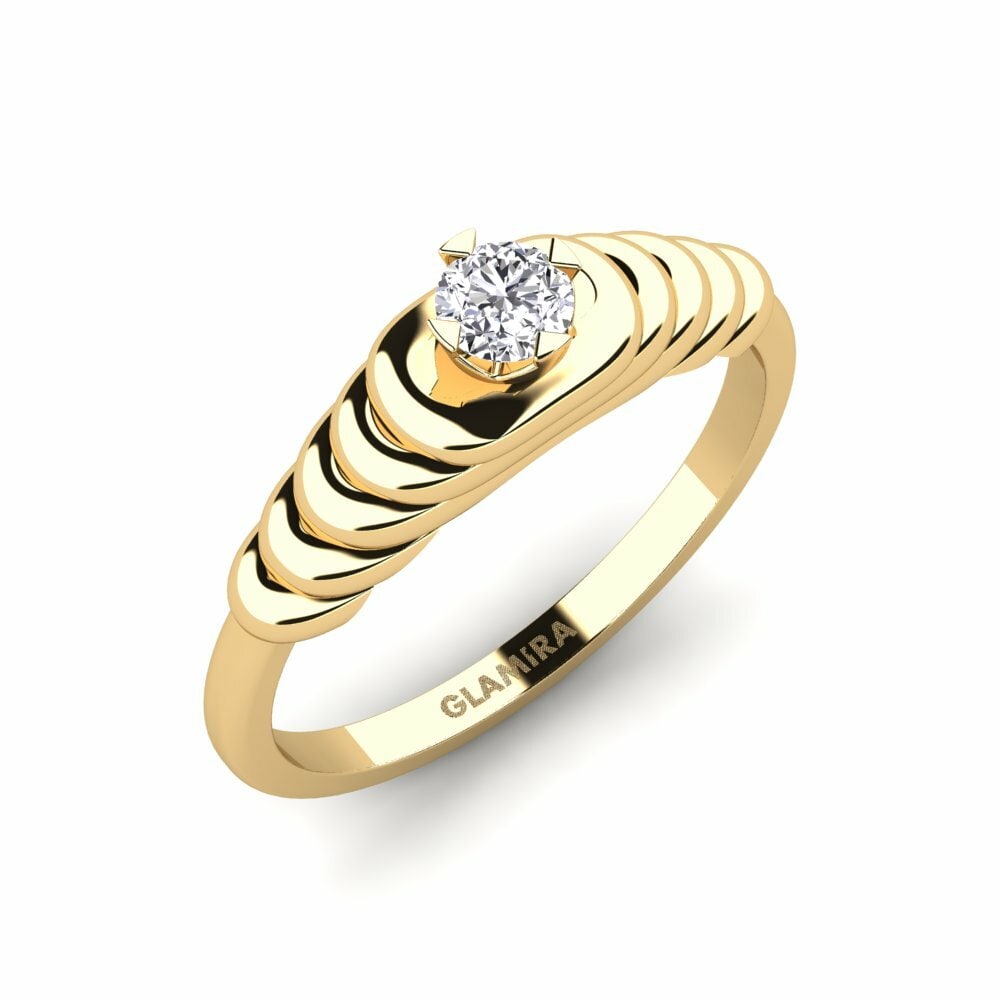 Moissanite Verlovingsring Inconclusive