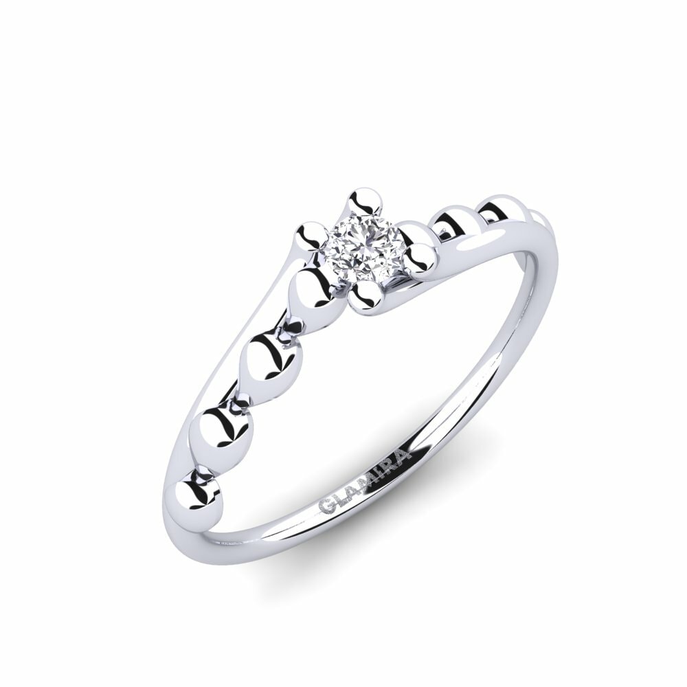 Moissanite Verlovingsring Inconclusively