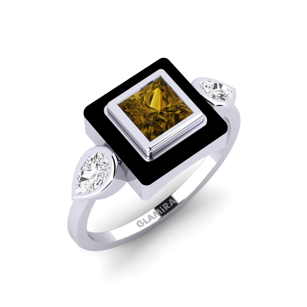 Brown Zircon Ring Irrelevance