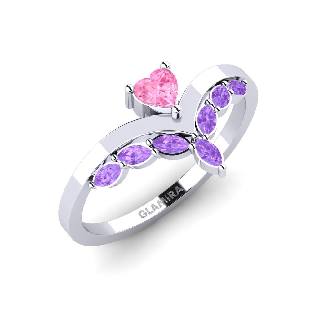 Pembe Safir Yüzük Jetaime