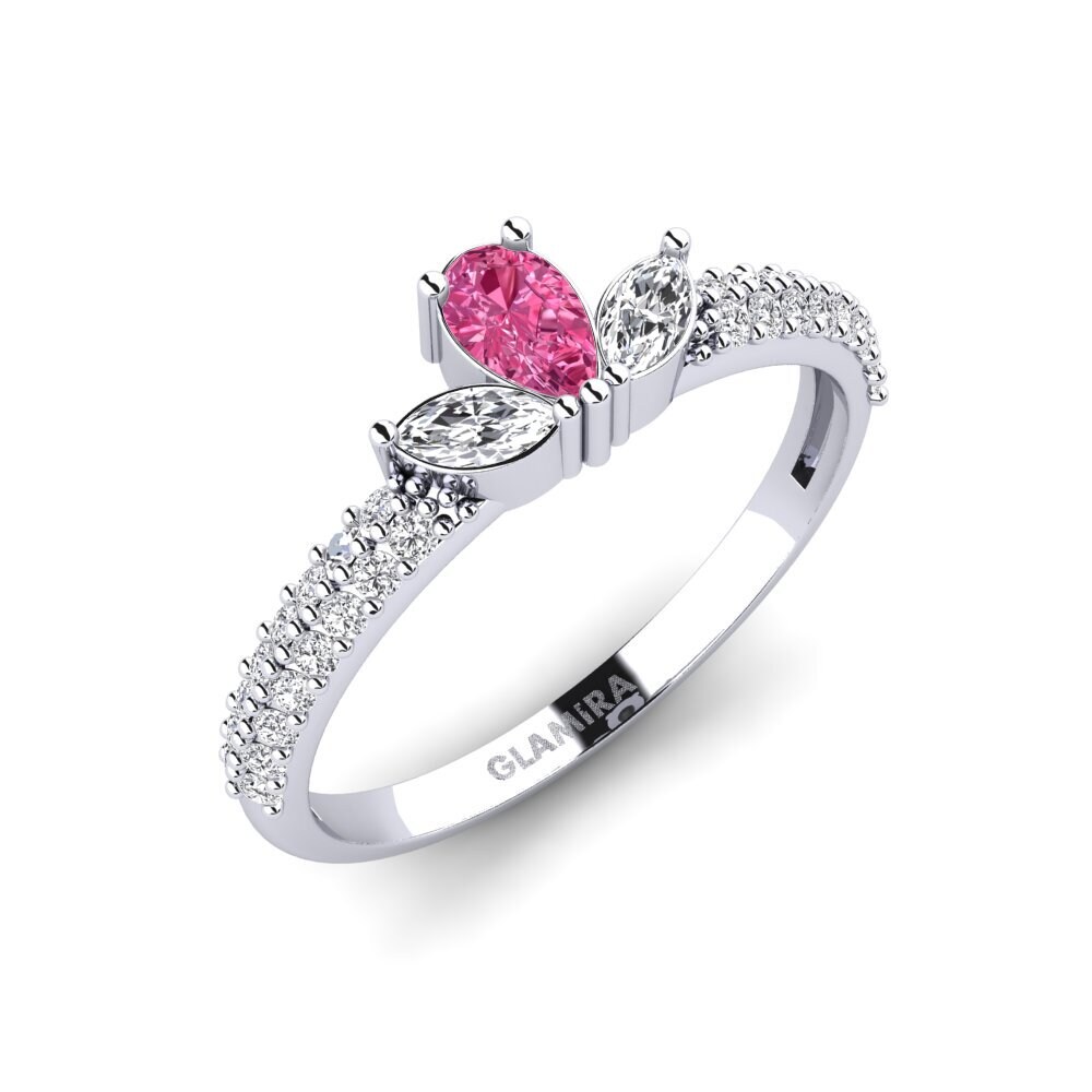 Pink Tourmaline Engagement Ring Kruchy