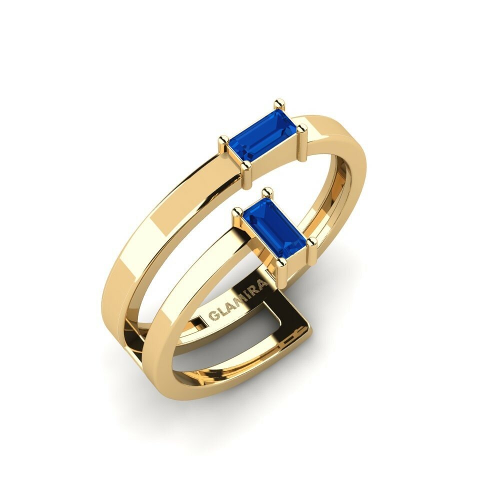 sapphire-zirconia แหวน Languedoc