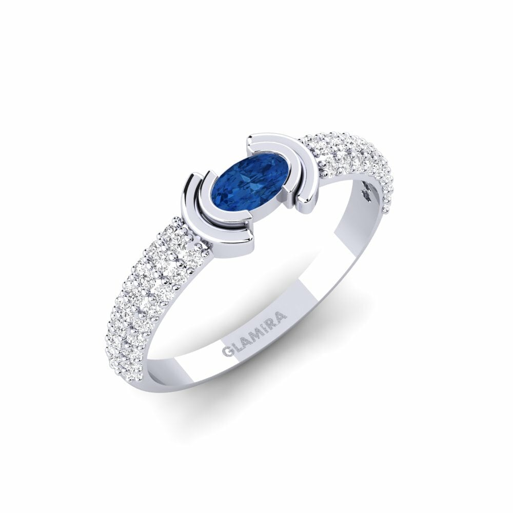 sapphire-zirconia แหวน Leri