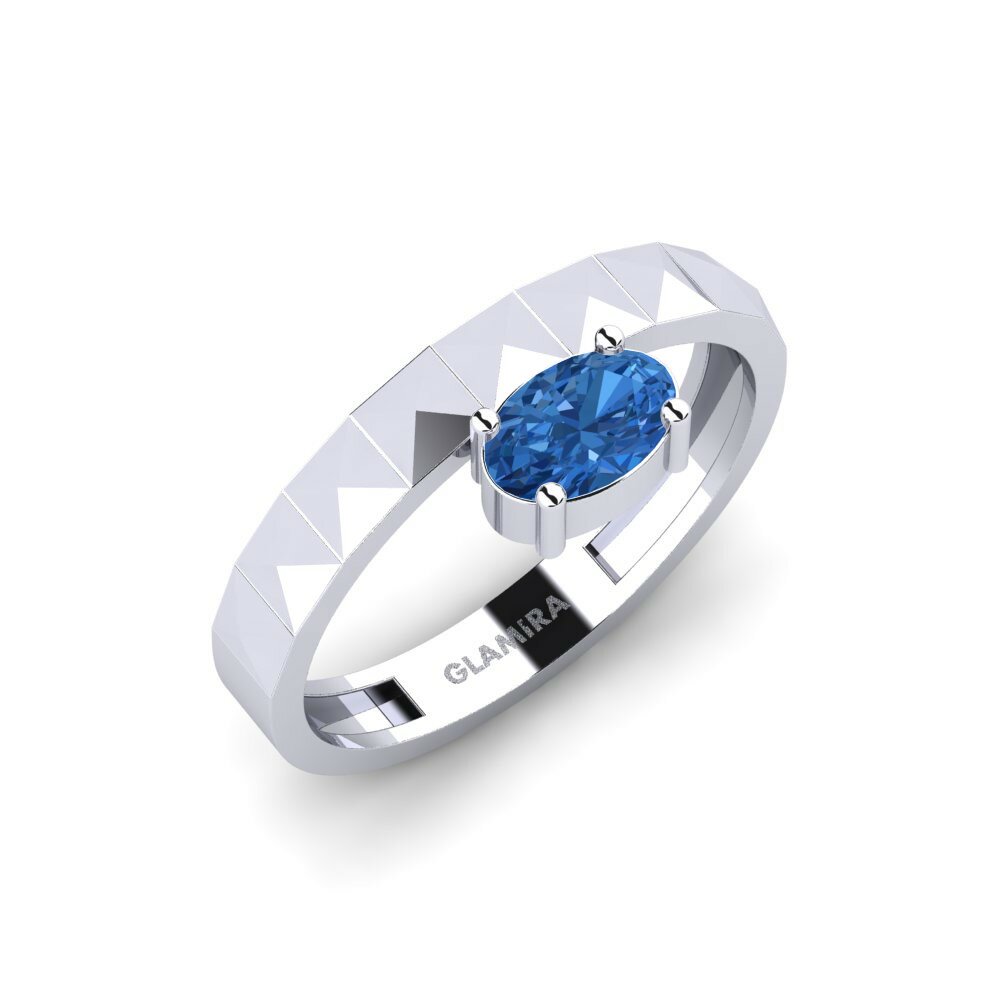 sapphire-zirconia แหวน Maintain