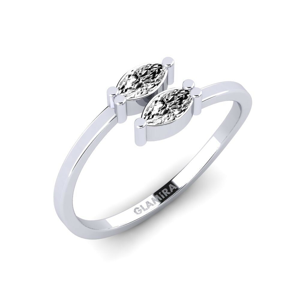 Moissanite Verlovingsring Mireinio