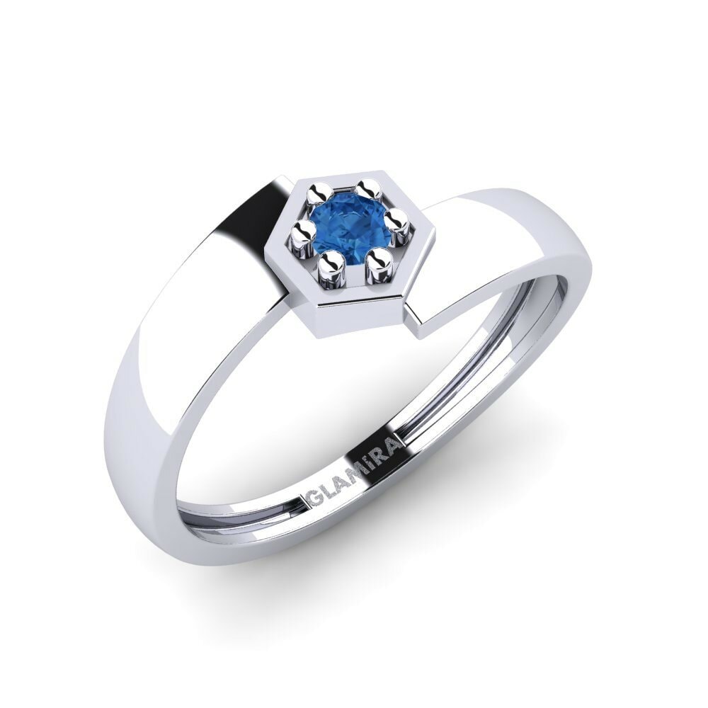 sapphire-zirconia แหวน Nazawsze