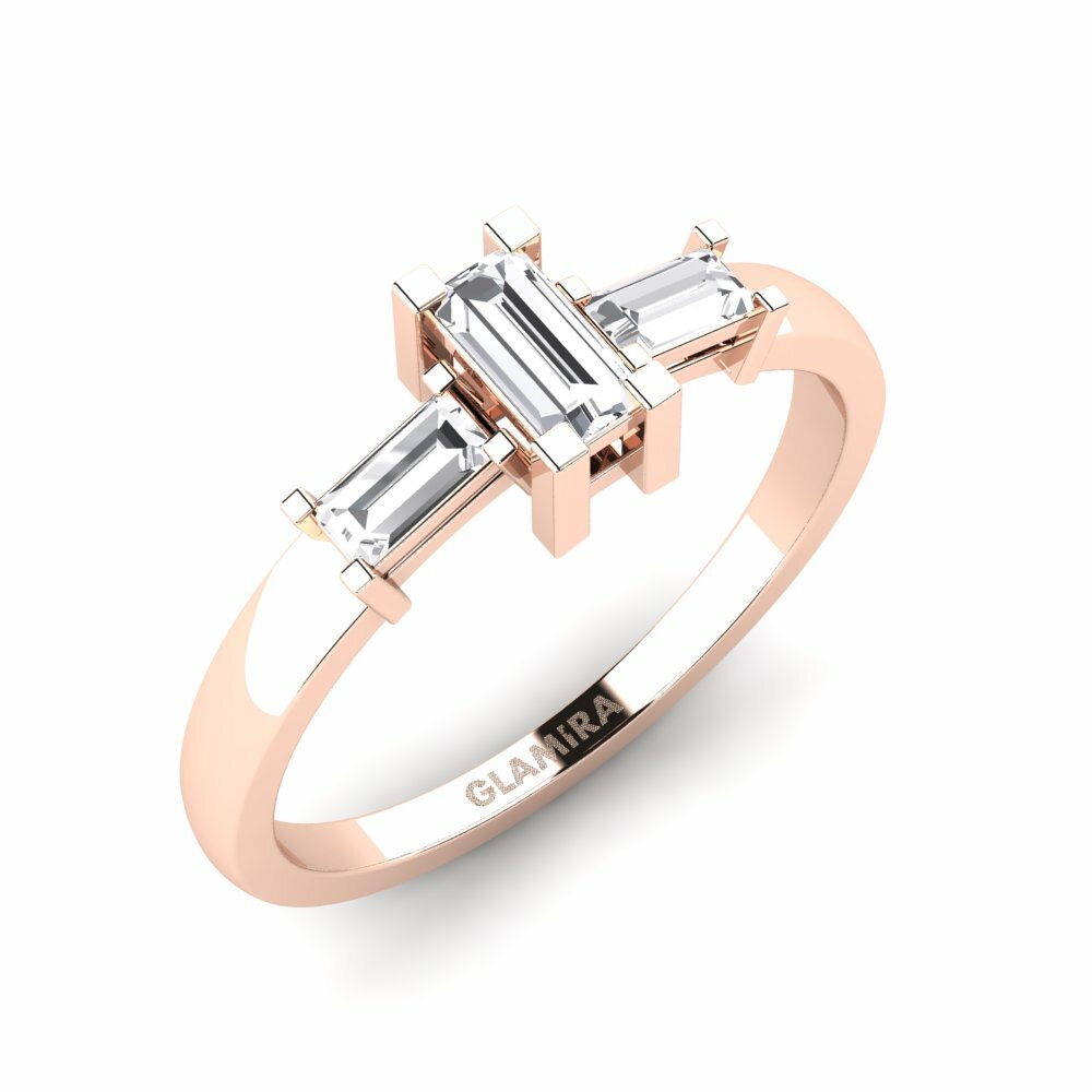 18K Rood Goud Verlovingsring Olotentica