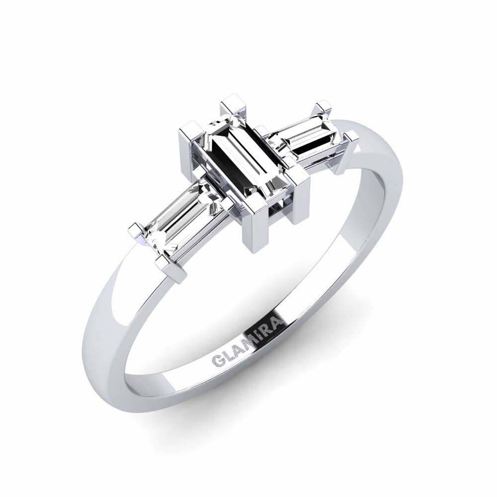 Moissanite Verlovingsring Olotentica