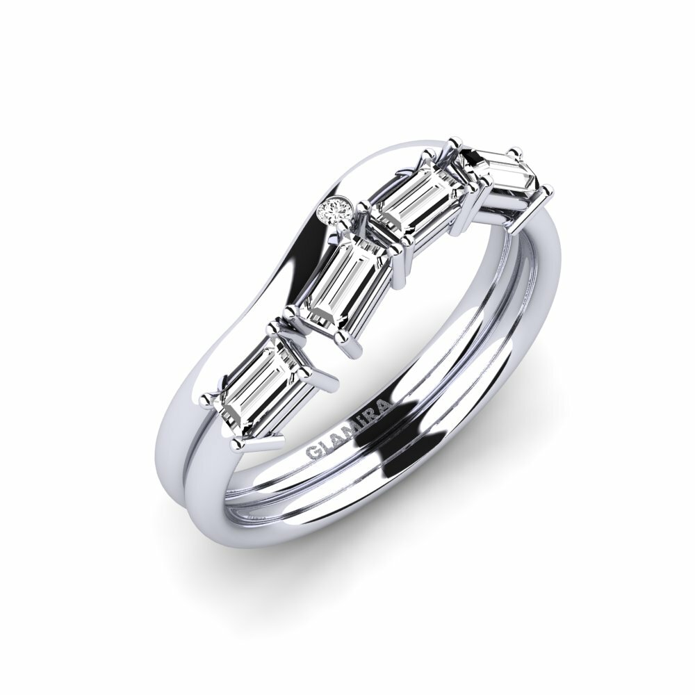 Moissanite Verlovingsring Poznana