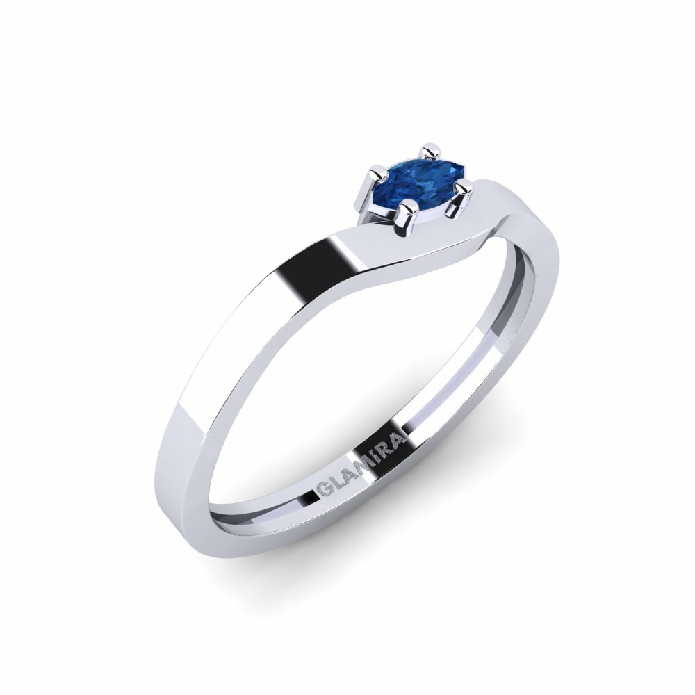 sapphire-zirconia แหวน Therasiana