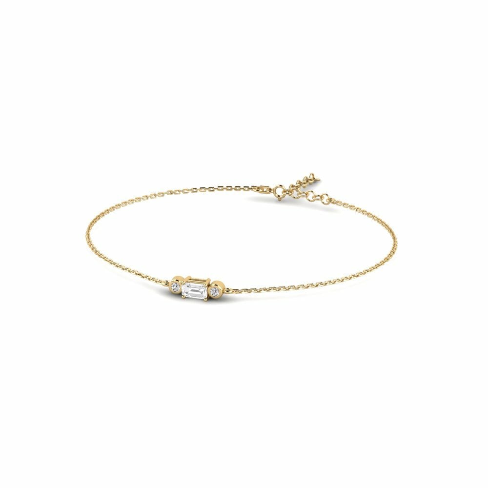 Oro Giallo 585 Bracciale da donna Utreva