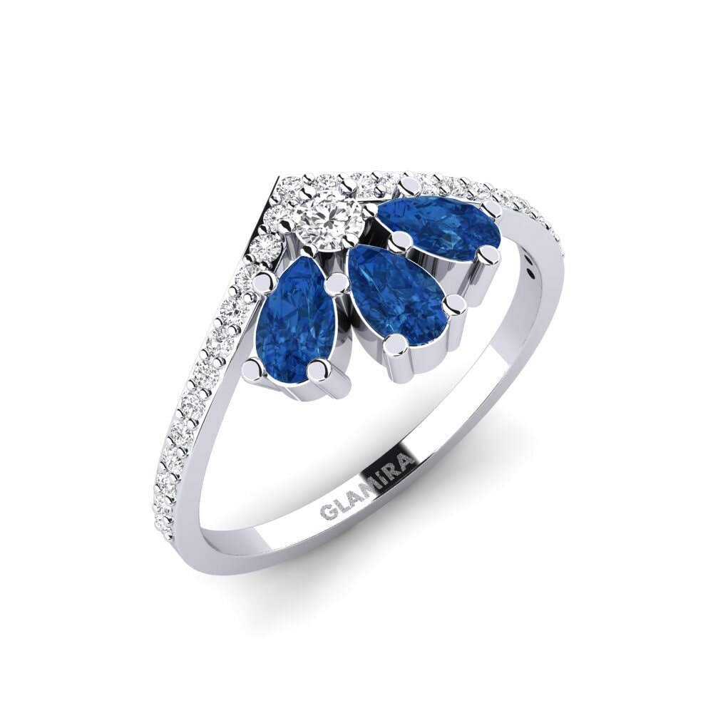 sapphire-zirconia แหวน Zespol