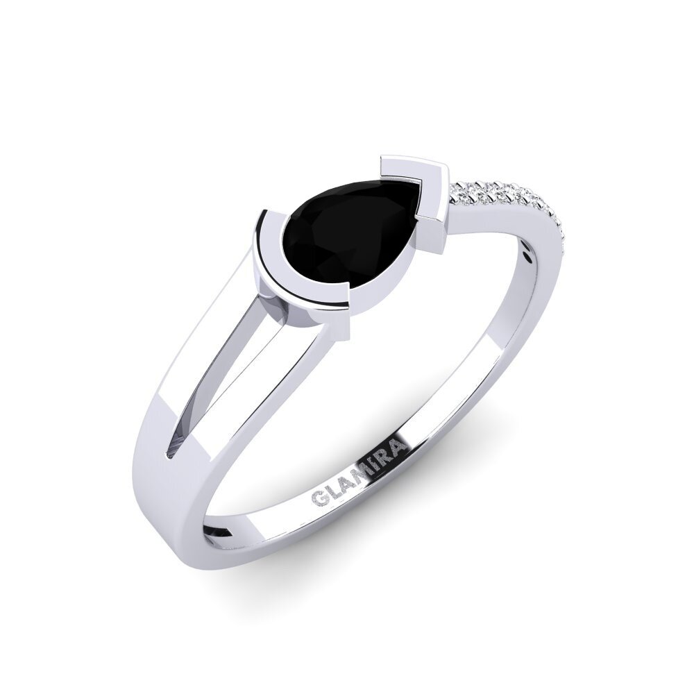 Onyx Noir Bague Pehme