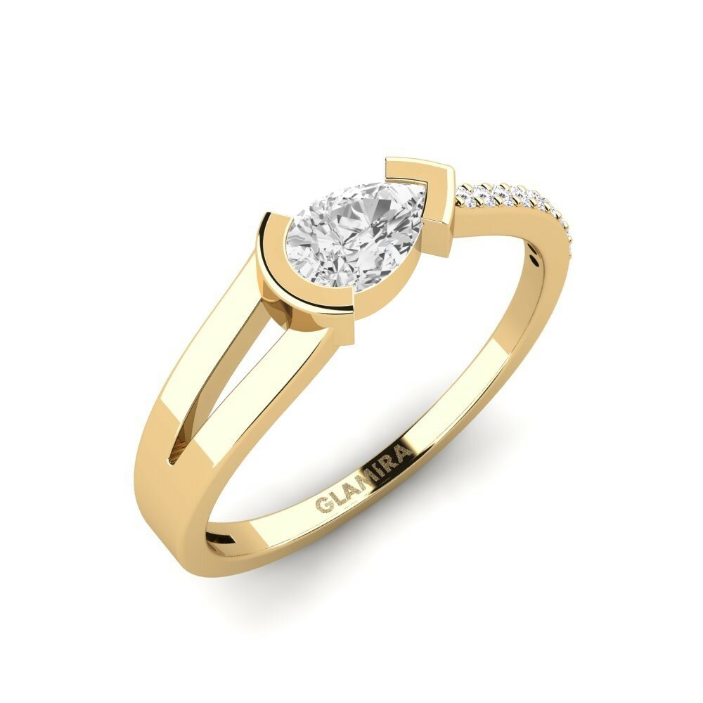Oro Giallo 750 Anello Pehme