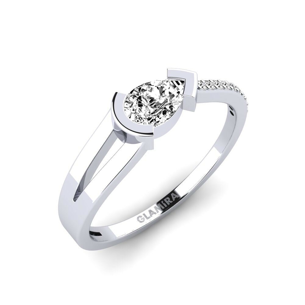 Moissanite Anello Pehme