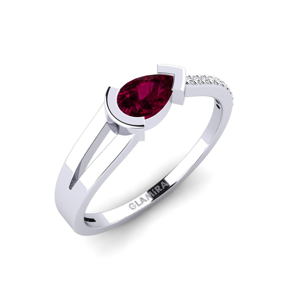 Rhodolite Garnet Ring Pehme