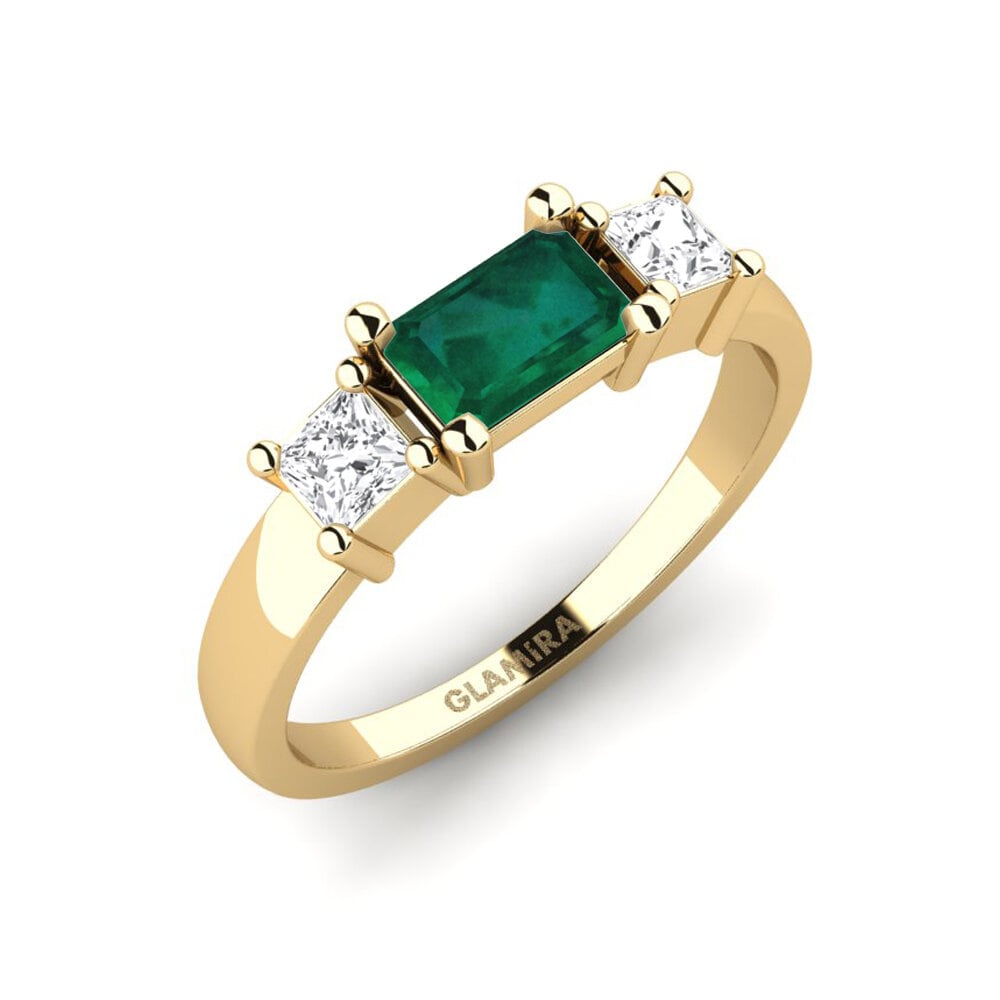 Oro Giallo 750 Anello Presumption