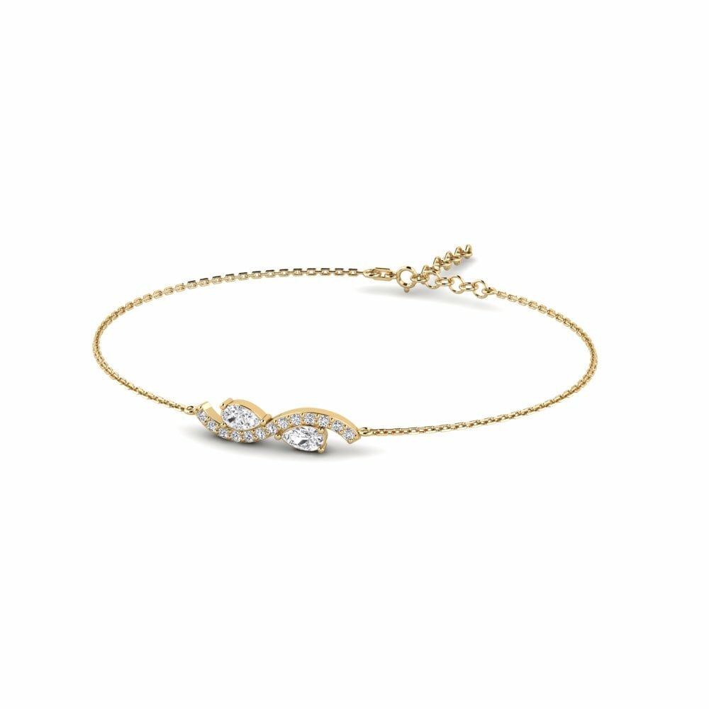 Oro Giallo 750 Bracciale da donna Refocus