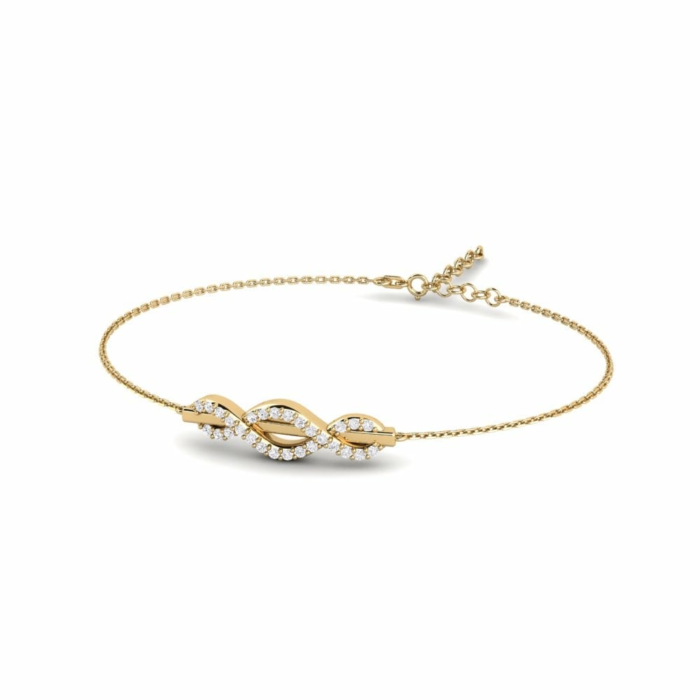 Oro Giallo 750 Bracciale da donna Region