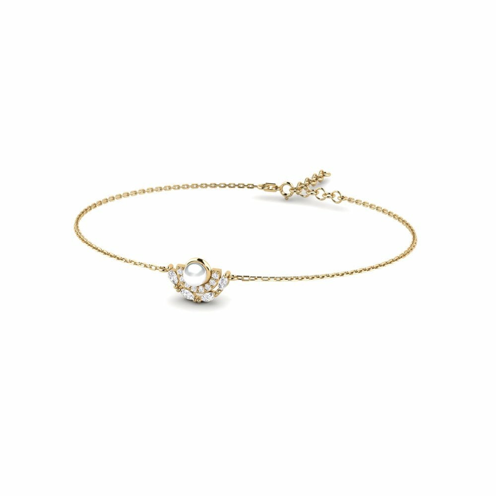 Oro Giallo 585 Bracciale da donna Regional