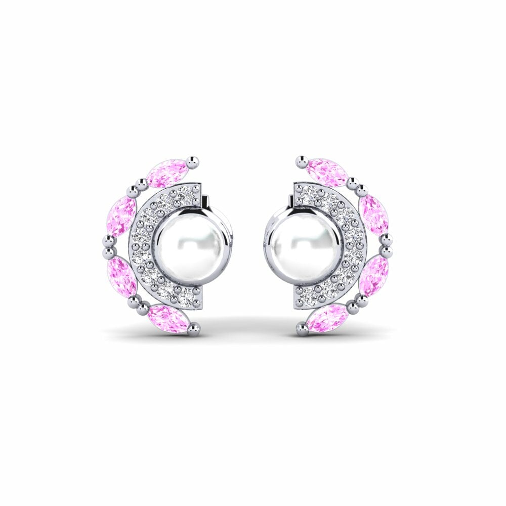 Pink Sapphire Women's Earring Regional