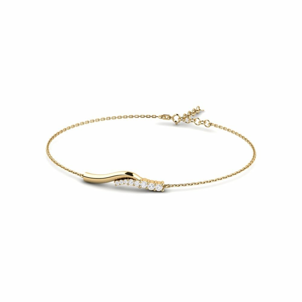 Oro Giallo 585 Bracciale da donna Reside