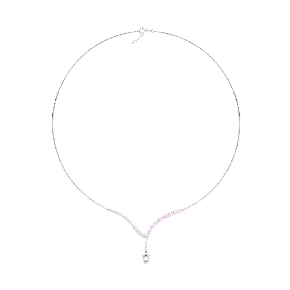 Roze Saffier Ketting Reside