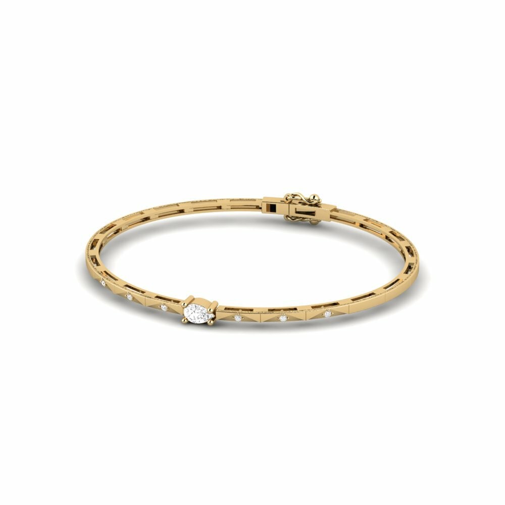 Oro Giallo 585 Bracciale da donna Restricted