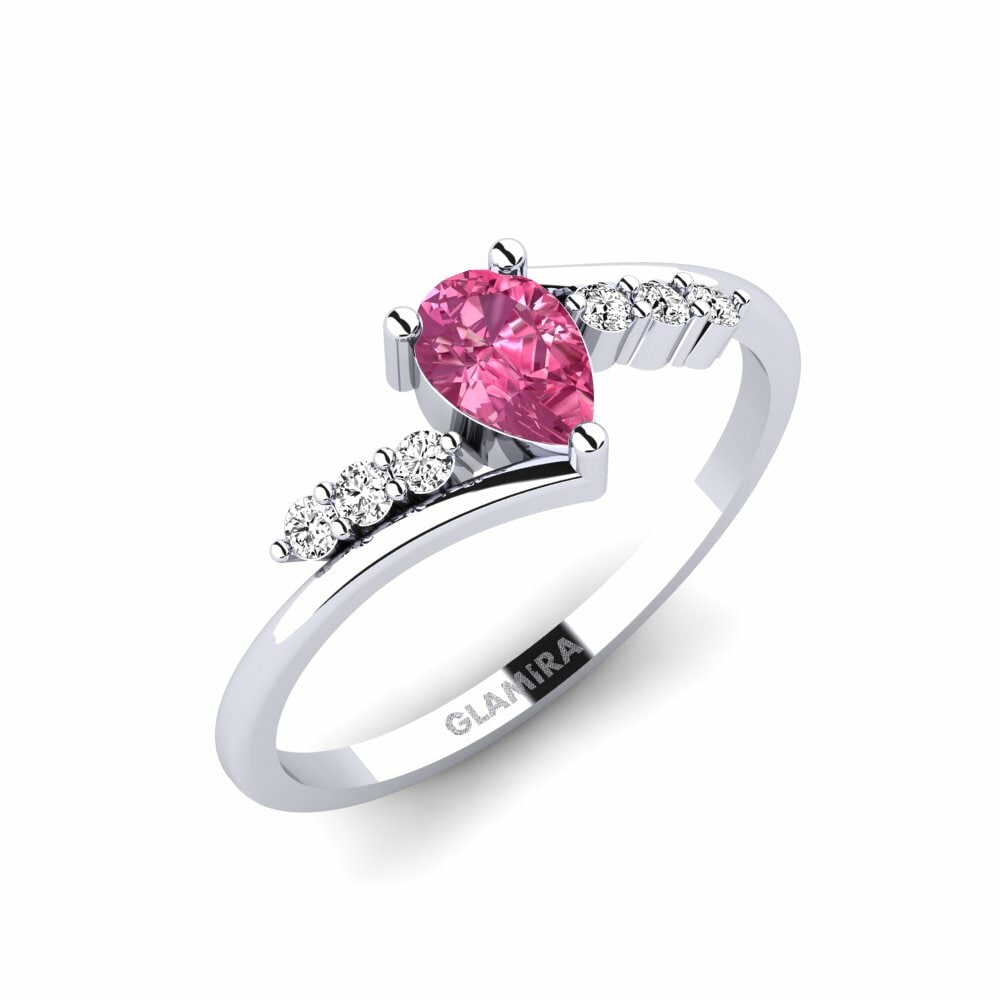 Roze Toermalijn Verlovingsring Revealingly