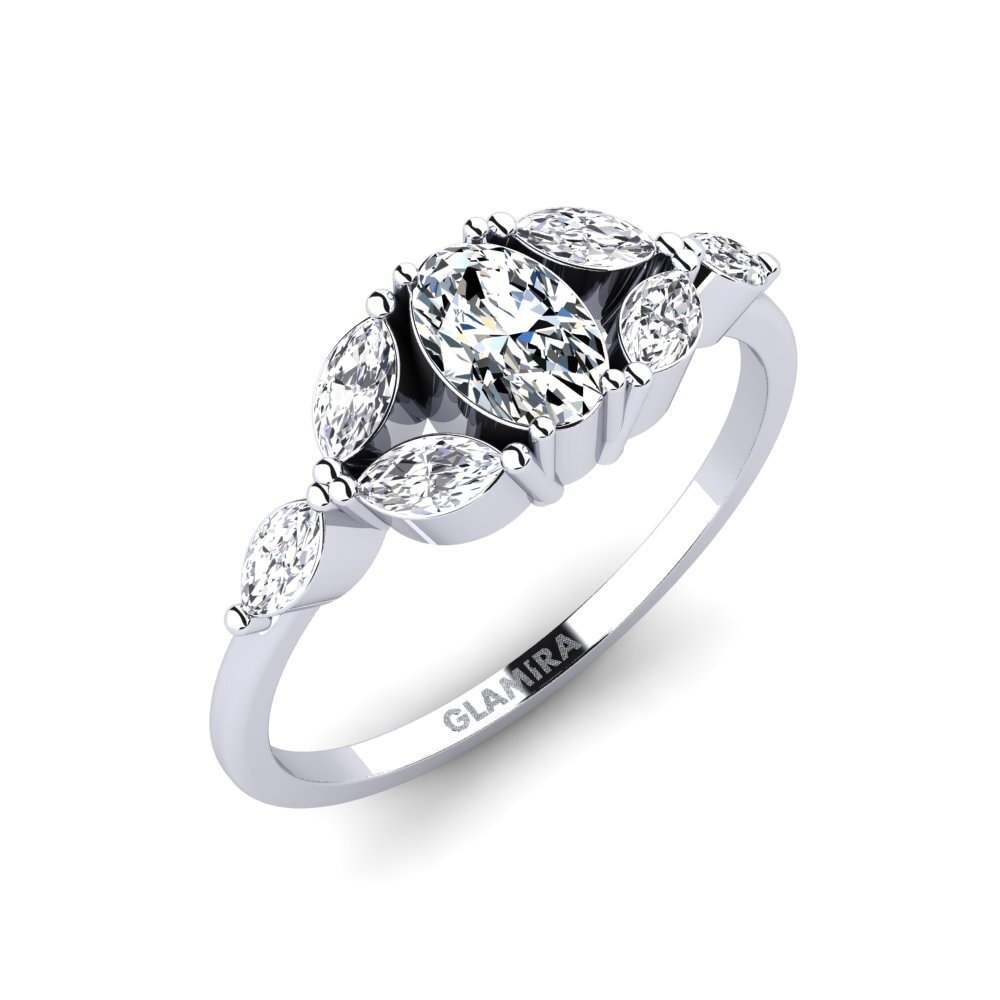 Circonita Anillo de compromiso Rozowy