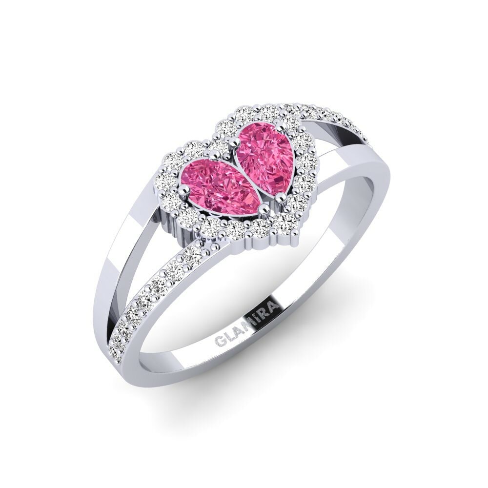 Roze Toermalijn Ringen Santorinis