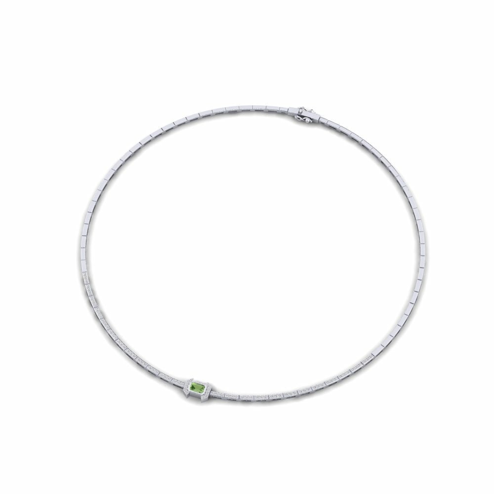 Groene Saffier Collier Security