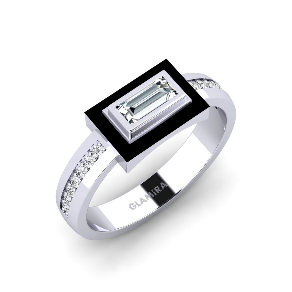 Zirkonia Ring Serce