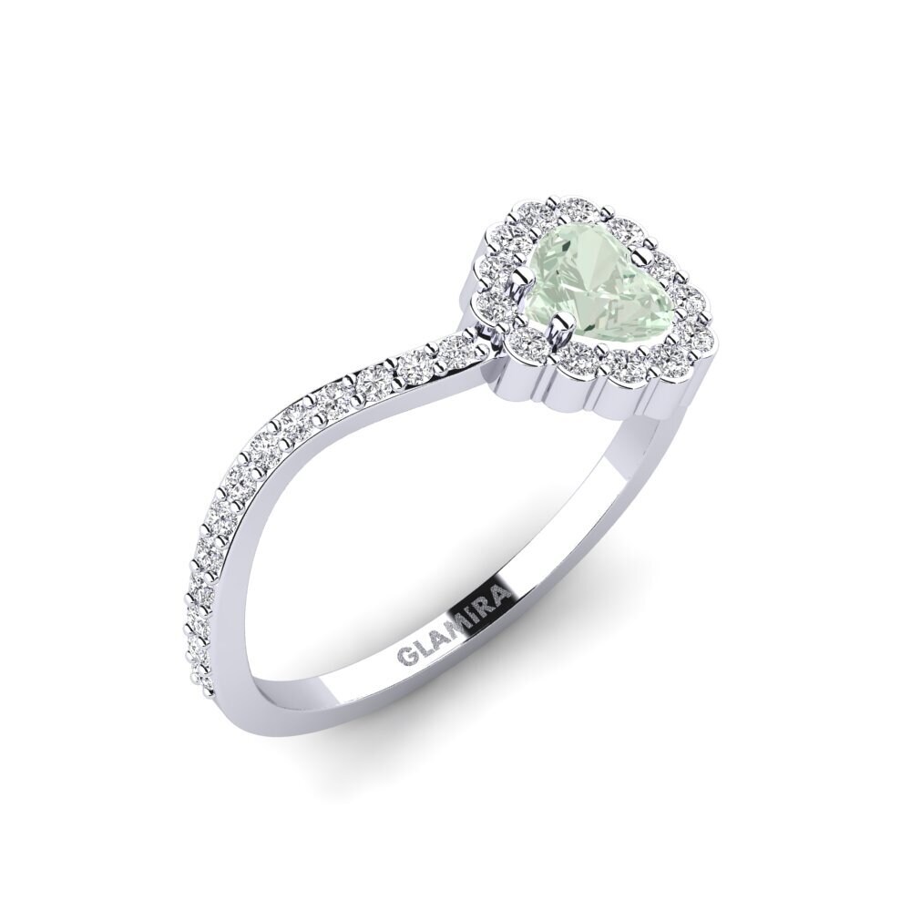 Green Amethyst Ring Theras