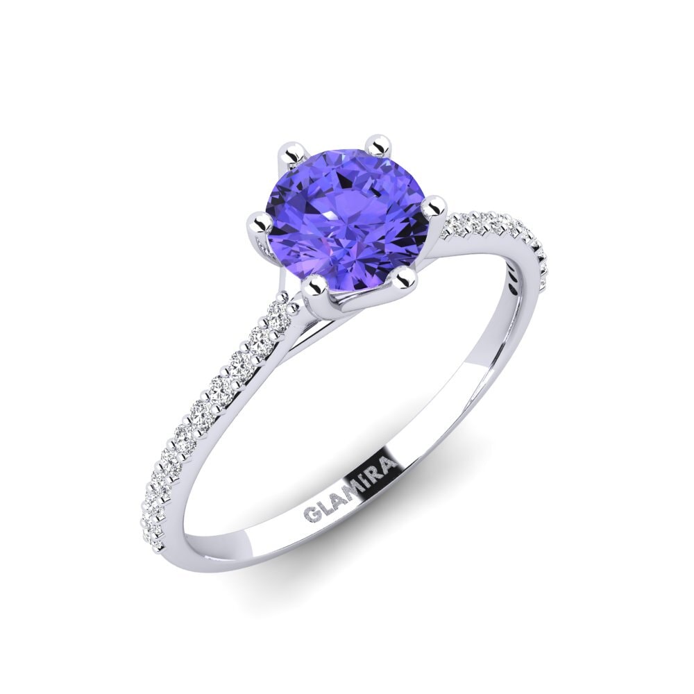 Tanzanite Engagement Ring Villeparis